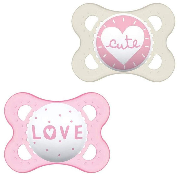 
    Kit de Chupetas Ortodônticas Infantis MAM - 2 Peças Love & Cute 0-6M - Mam Babytunes
  