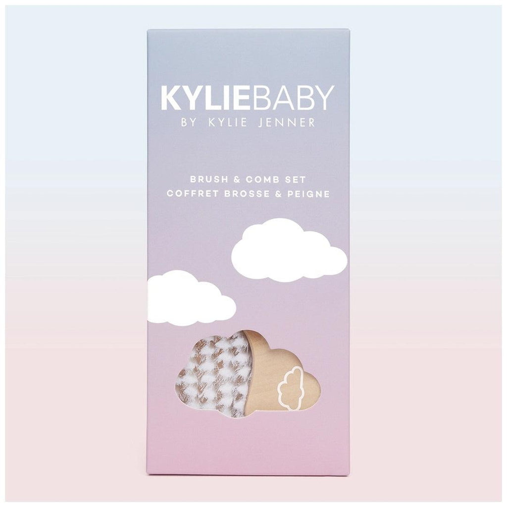 Kit de Escova & Pente de Madeira Infantil KylieBaby - KylieBaby Babytunes