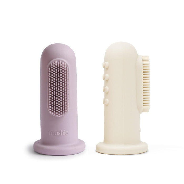 
    Kit de Escovas Dededeiras Mushie Soft Lilac / Ivory - Mushie Babytunes
  