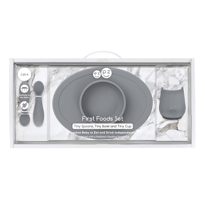 
    Kit de Introdução Alimentar Infantil Ezpz Gray - Ezpz Babytunes
  