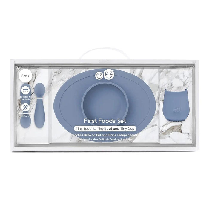 
    Kit de Introdução Alimentar Infantil Ezpz Indigo - Ezpz Babytunes
  