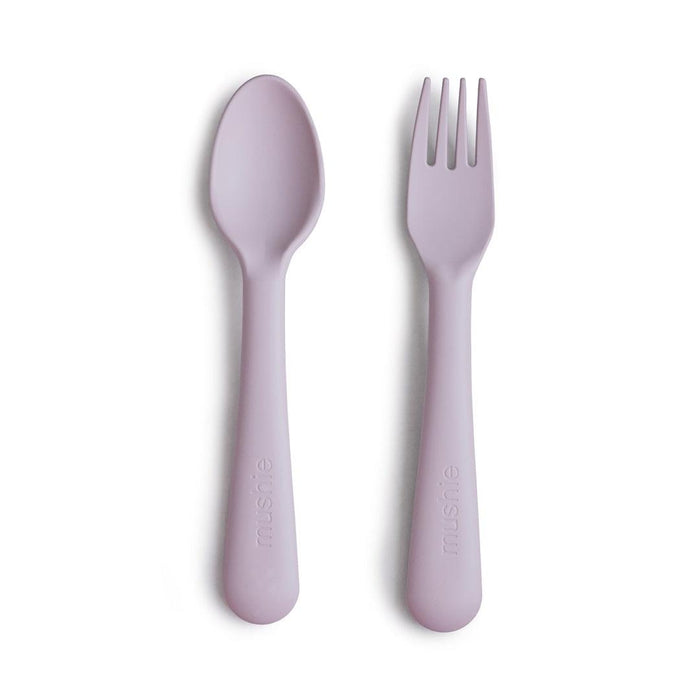 
    Kit de Talheres Infantil Mushie Soft Lilac - Mushie Babytunes
  