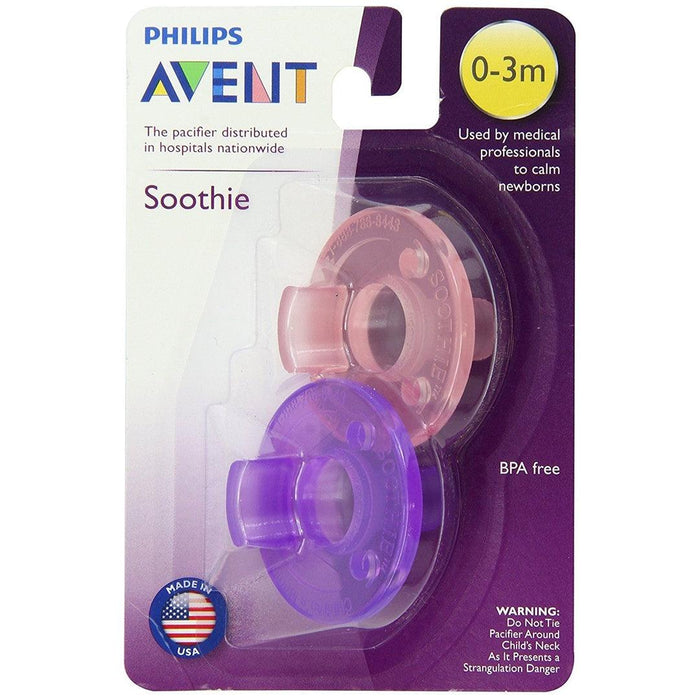 
    Kit Chupeta Avent Soothie 2 Peças Rosa/Lilás 0-3M - Philips Avent Babytunes
  