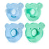 Kit Chupeta Avent Soothie Bear 2 Peças Azul/Verde 3M+ - Philips Avent Babytunes