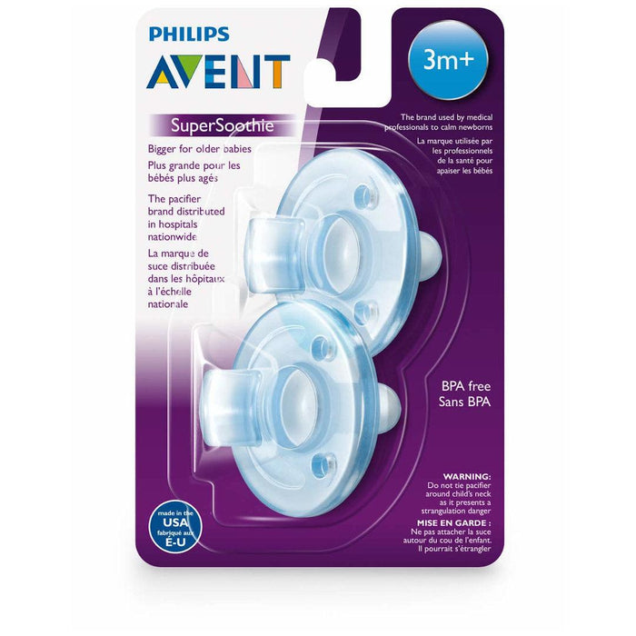 
    Kit Chupeta Avent Soothie 2 Peças Azul 3M+ - Philips Avent Babytunes
  