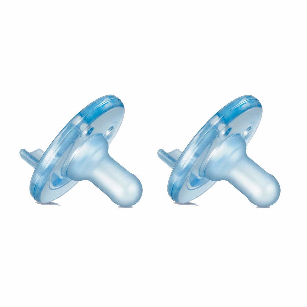 Kit Chupeta Avent Soothie 2 Peças Azul 3M+