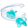 Kit Chupeta Chicco Orthodontic 2 Peças Azul 6-16M - Chicco Babytunes