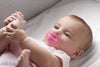 Kit Chupeta Chicco Orthodontic 2 Peças Rosa 0-6M - Chicco Babytunes