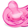 Kit Chupeta Chicco Orthodontic 2 Peças Rosa 6-16M - Chicco Babytunes
