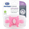 Kit Chupeta Chicco Orthodontic 2 Peças Rosa 6-16M - Chicco Babytunes
