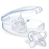 Kit Chupeta Chicco Orthodontic 2 Peças Transparente 0-6M - Chicco Babytunes