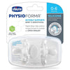 Kit Chupeta Chicco Orthodontic 2 Peças Transparente 0-6M - Chicco Babytunes
