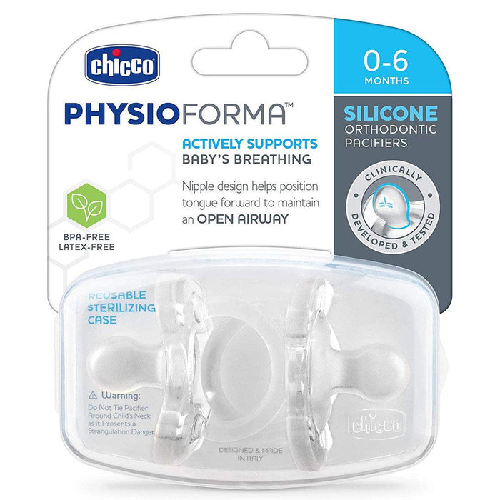 
    Kit Chupeta Chicco Orthodontic 2 Peças Transparente 0-6M - Chicco Babytunes
  