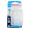 Kit Chupeta MAM Orthodontic Brilha No Escuro 2 Peças Bear Moon 0-6M - Mam Babytunes