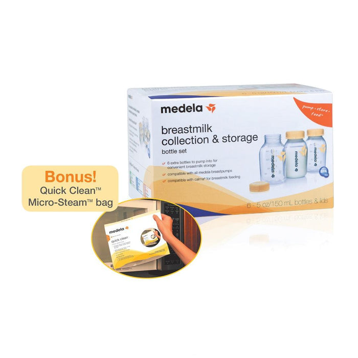 
    Kit Para Armazenar Leite Materno Medela - 6 Peças - Medela Babytunes
  