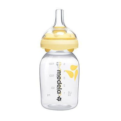 Mamadeira Medela Calma Transparente 150ML - Design