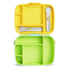 Lancheira Com Talheres Bento Box Munchkin Verde Claro - Munchkin Babytunes