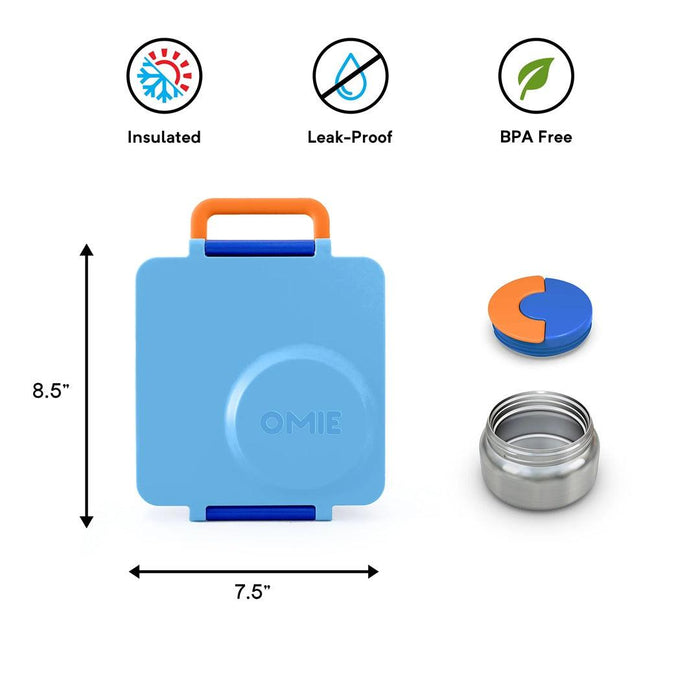 
    Lancheira Térmica Infantil Omiebox Sky Blue - Omiebox Babytunes
  
