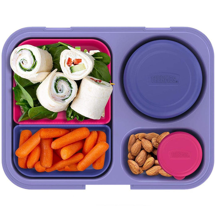 
    Lancheira Thermos Infantil Com 8 Peças Lilás - Thermos Babytunes
  