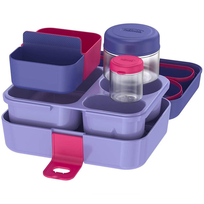 
    Lancheira Thermos Infantil Com 8 Peças Lilás - Thermos Babytunes
  