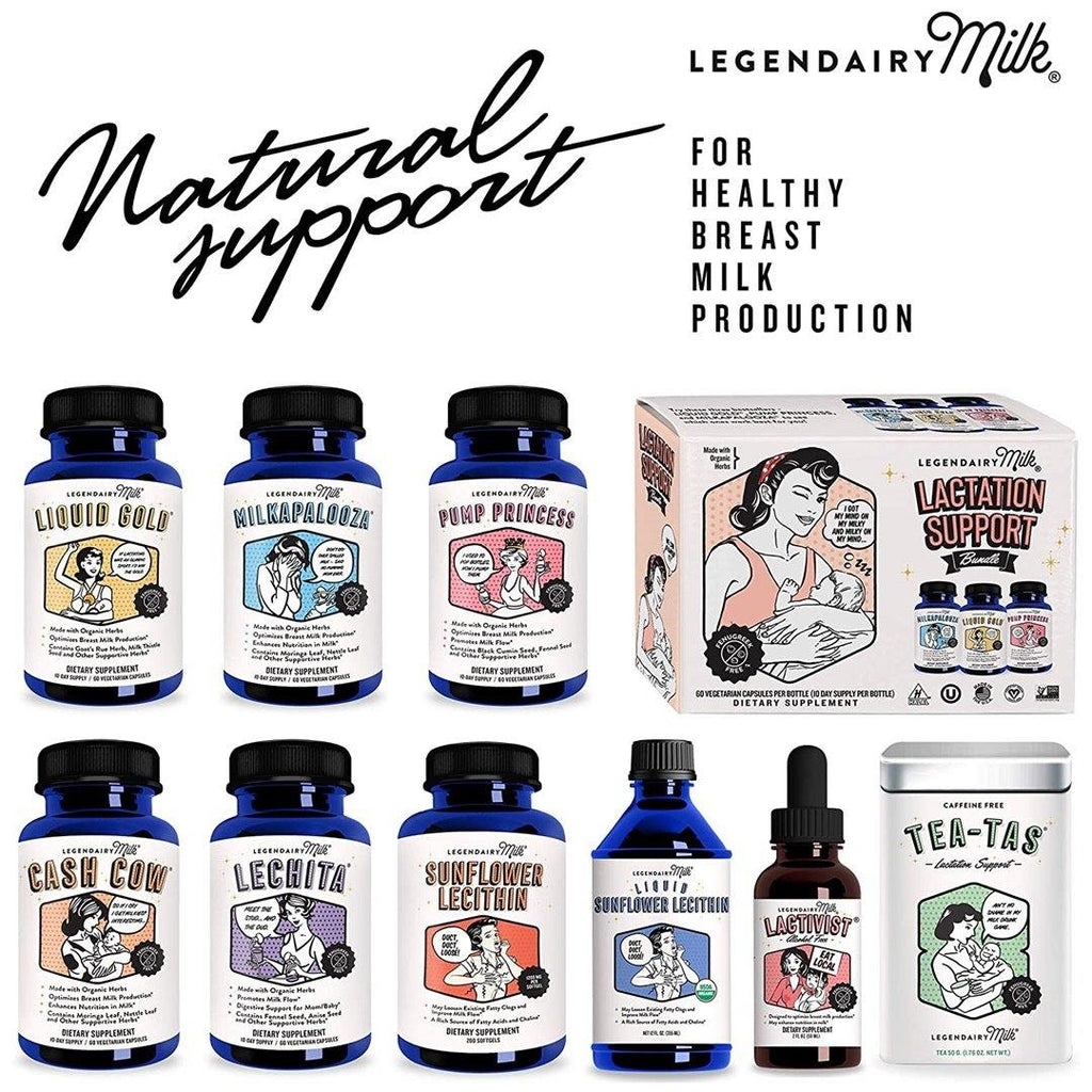 Legendairy Legendairy Milk Liquid Gold - Suplemento de Amamentação 60 CAPS – Babytunes