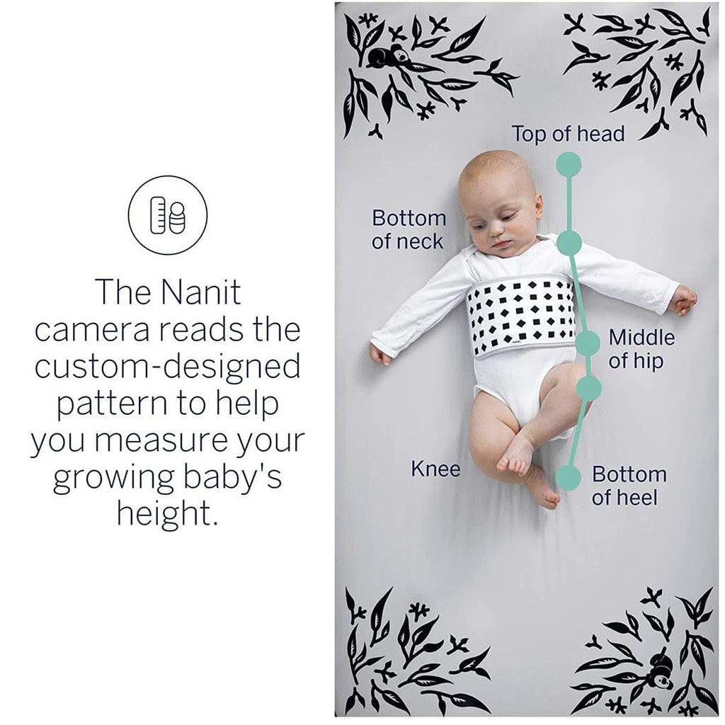 Lençol Infantil Para Berço Smart Sheet (Monitoramento de Altura) Nanit Cinza - Nanit Babytunes
