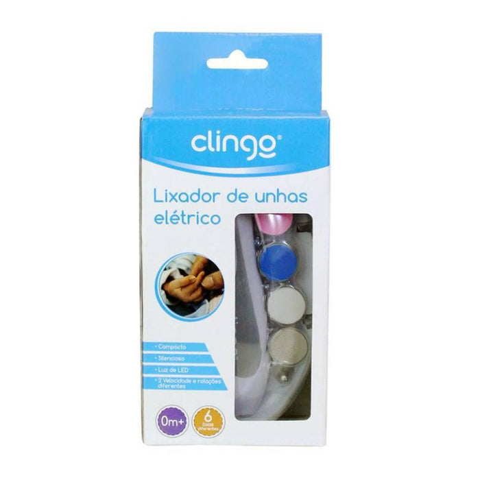 
    Lixa De Unha Elétrica Para Bebês Clingo - Clingo Babytunes
  