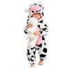 Macacão Fleece 3D Vaquinha - Onesie Pajamas Babytunes
