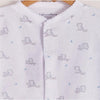 Macacão Infantil de Algodão Pima Babycottons Corujinha Azul - Babycottons Babytunes