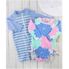 Maiô Infantil Ruffle Butts Pastel Petals FPS50+ - Ruffle Butts Babytunes