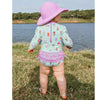Maiô Infantil Ruffle Butts Sorvete FPS50+ - Ruffle Butts Babytunes