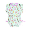 Maiô Infantil Ruffle Butts Sorvete FPS50+ - Ruffle Butts Babytunes