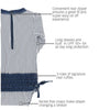 Maiô Ruffle Butts Striped Navy FPS50+ - Ruffle Butts Babytunes