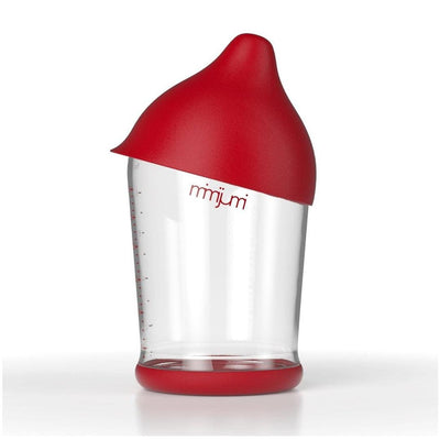 Mamadeira Mimijumi 240ML Bico Pele Negra - Fácil Limpeza e Montagem
