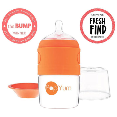Mamadeira PopYum Com Mixer 150ML - Design Eficiente