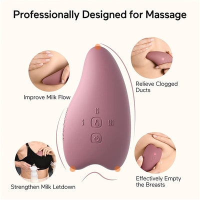 Massageador de Seios Para Amamentação 2 em 1 Momcozy - Incentive a Desilusão