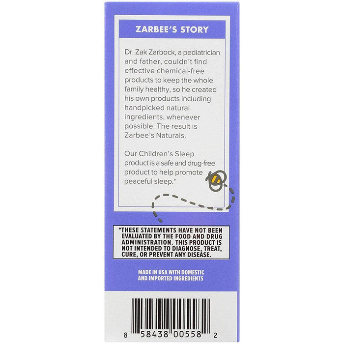 
    Melatonina Infantil Zarbee's Sleep - Zarbee's Babytunes
  