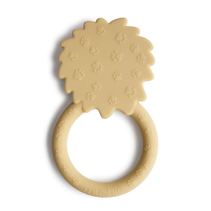 
    Mordedor Infantil Mushie Leão Soft Yellow - Mushie Babytunes
  