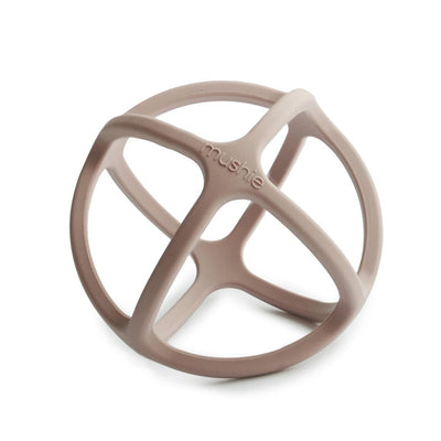 Mordedor Redondo Mushie Shifting Sand - Material Seguro