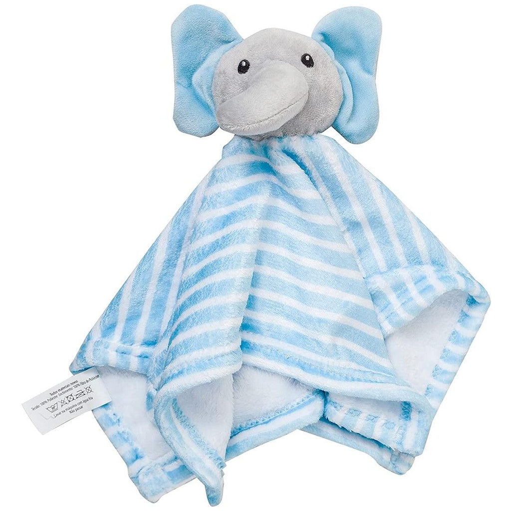 Naninha Infantil Clingo Elefantinho Azul Listrado - Clingo Babytunes