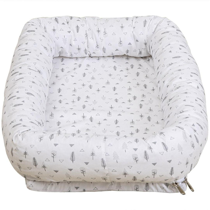 
    Ninho Redutor Infantil Para Berço e Carrinho Nap Kiddo Branco e Cinza - Kiddo Babytunes
  