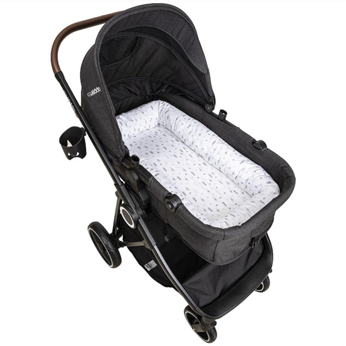 
    Ninho Redutor Infantil Para Berço e Carrinho Nap Kiddo Branco e Cinza - Kiddo Babytunes
  