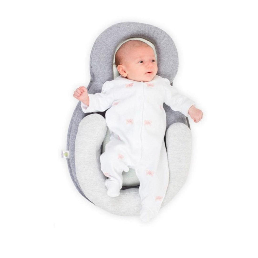 Baby Decoração - Ninho para bebê redutor de berço Percal Cinza