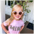 Óculos de Sol Infantil Ali+Oli Kids Pink Cream - Ali+Oli Babytunes