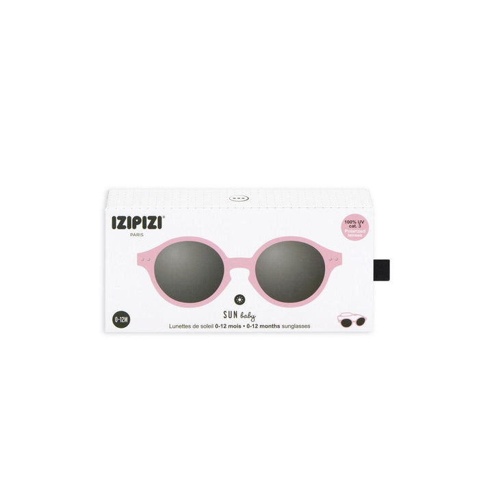 
    Óculos de Sol Infantil com Proteção UV Izipizi 0-9M Pastel Pink - Izipizi Babytunes
  