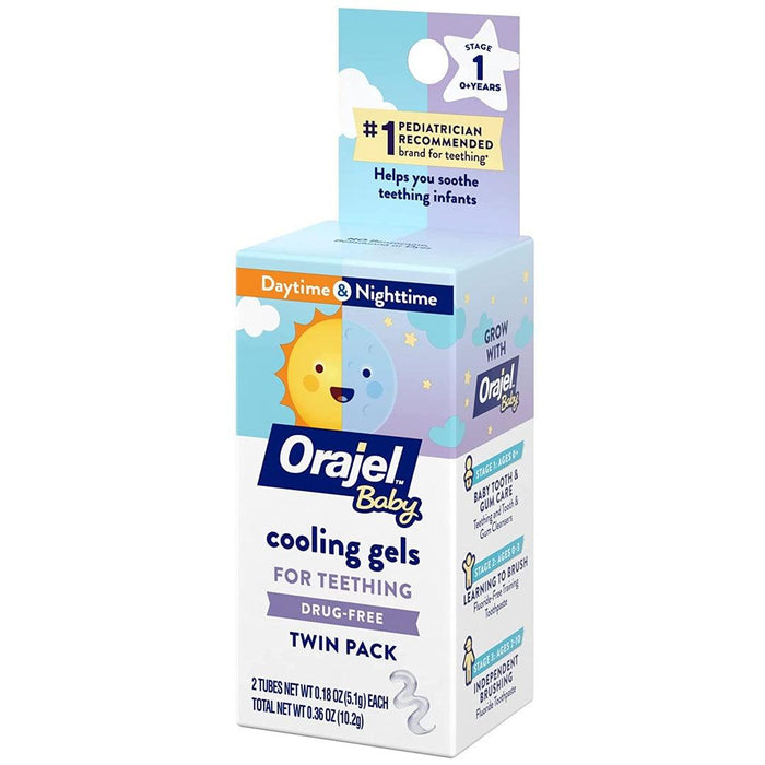 
    Orajel Baby Alívio Da Dor Da Dentição Dia e Noite - Orajel Baby Babytunes
  