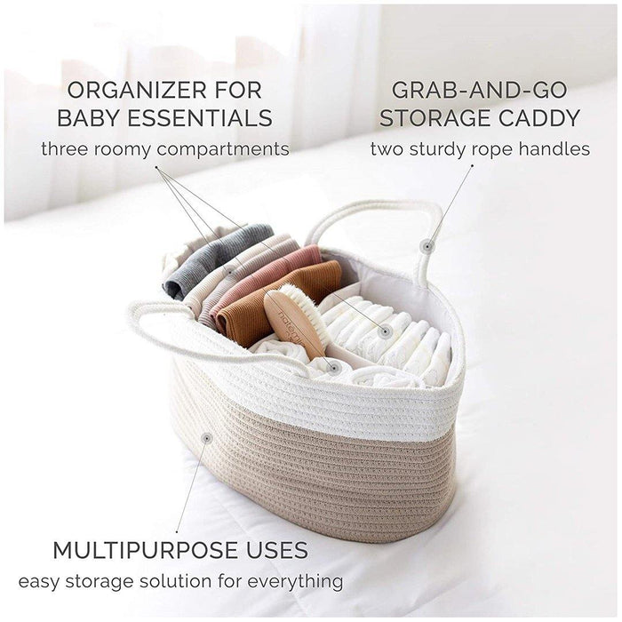 
    Organizador Portátil De Armazenamento Com Divisórias Natemia - Natemia Babytunes
  