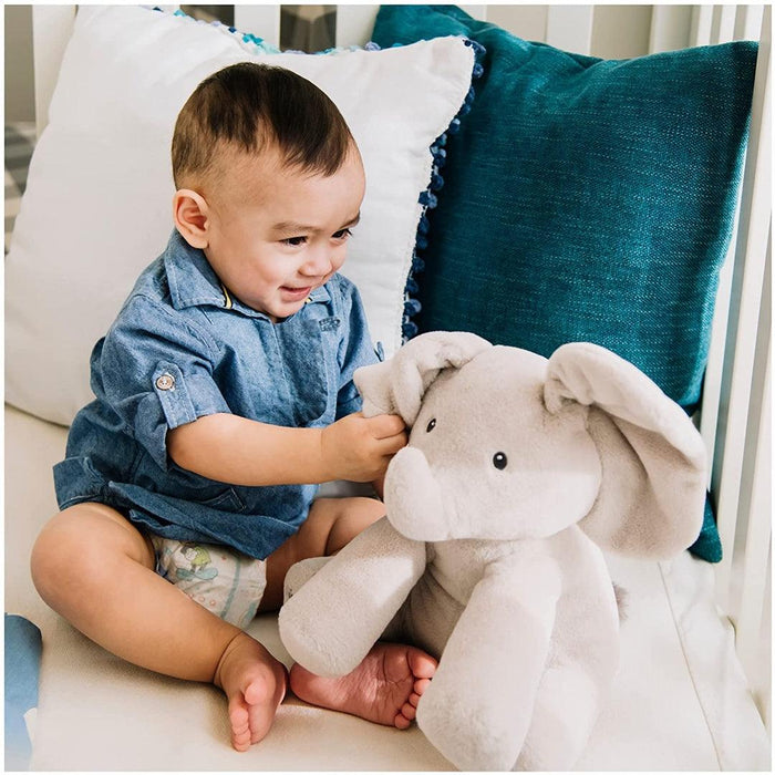 
    Pelúcia Gund Peek-A-Boo Elefante Flappy - Gund Babytunes
  
