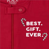Macacão Infantil Unissex - Papai Noel Sorridente - PJ Place - PJ Place Babytunes
