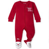 Macacão Infantil Unissex - Papai Noel Sorridente - PJ Place - PJ Place Babytunes